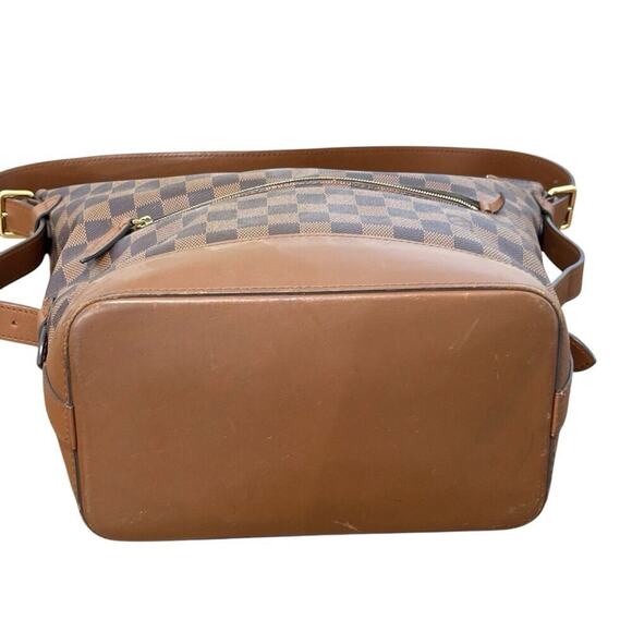 Authentic Louis Vuitton Diane Damier Ebene Shoulder Bag Hobo - Picture 10 of 10